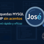 Cómo hacer búsquedas en MySQL y PHP que ignoren acentos y sean rápidas con FULLTEXT_507px