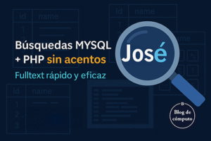 Cómo hacer búsquedas en MySQL y PHP que ignoren acentos y sean rápidas con FULLTEXT_507px