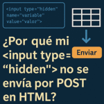 input type hidden no se envía por POST_307px