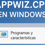 Appwiz.cpl en Windows qué es, cómo usarlo y cómo solucionar errores (Guía 2025)_294px