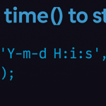 Convertir tiempo a cadena en PHP time() y date() explicados con ejemplos (Guía 2025)_426px